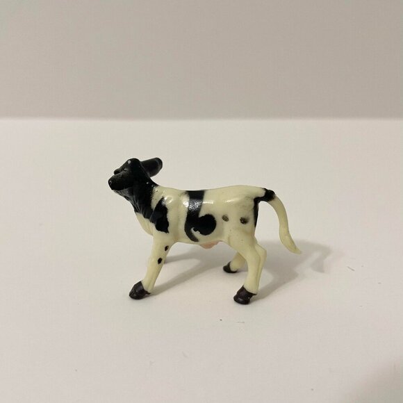 Lot of 3 ERTL Mini Animal Figures Cows and Horse - Picture 15 of 16